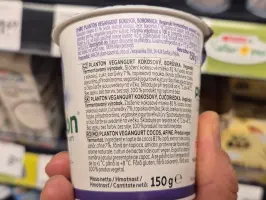PlantOn kokosov vegangurt borovnica 150 g
